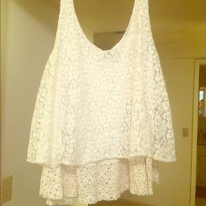 American eagle lace tank