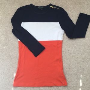 Ralph Lauren shoulder zip shirt