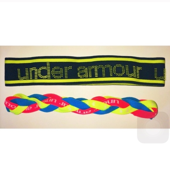 Two Under Amour headbands