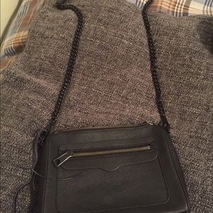Black cross body Rebecca mink off