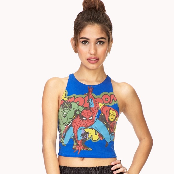 Marvel crop top