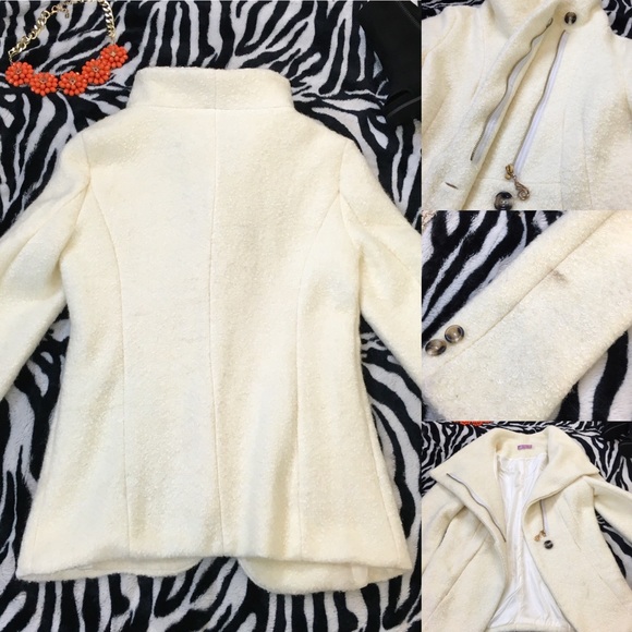 Host pickππWhite wool coatππ - Picture 3 of 4