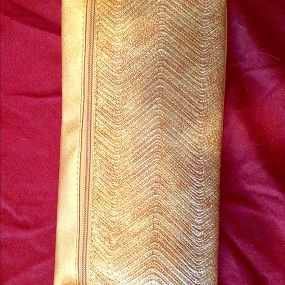 Gold Make Up Bag