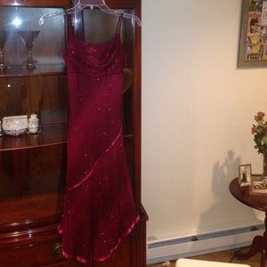 Maroon dress