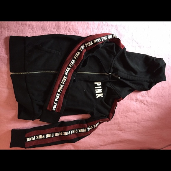 Black & Red PINK Zoodie