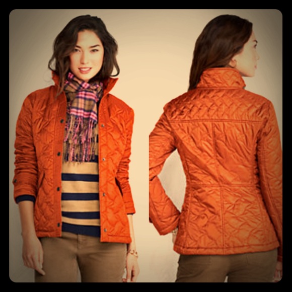 Lands' End Jackets & Blazers - Land's End Quilted Insulated Jacket Med 10-12 EUC