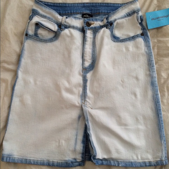 1990's FUBU Denim Skirt
