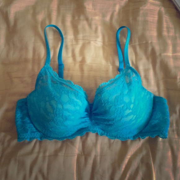 Victoria's Secret Other - VS Gorgeous Blue Lace Bra