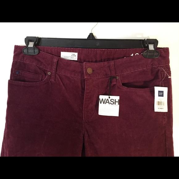 Gap Purple Corduroy Pants Sz 6 Short