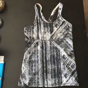 Lululemon Athletica crossback tank