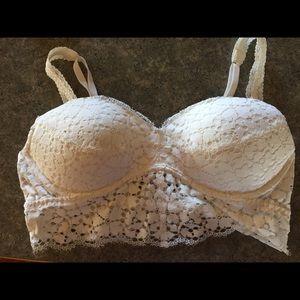 White Victoria's Secret Bra