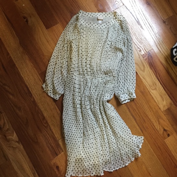 Polka dot secretary h&m dress - Picture 4 of 4