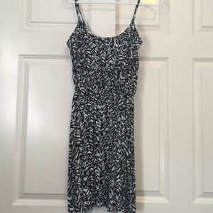 Black and white sundress