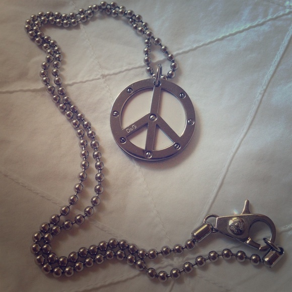 Authentic D&G Peace Necklace