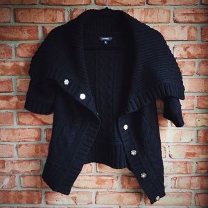 Express Black Cardigan