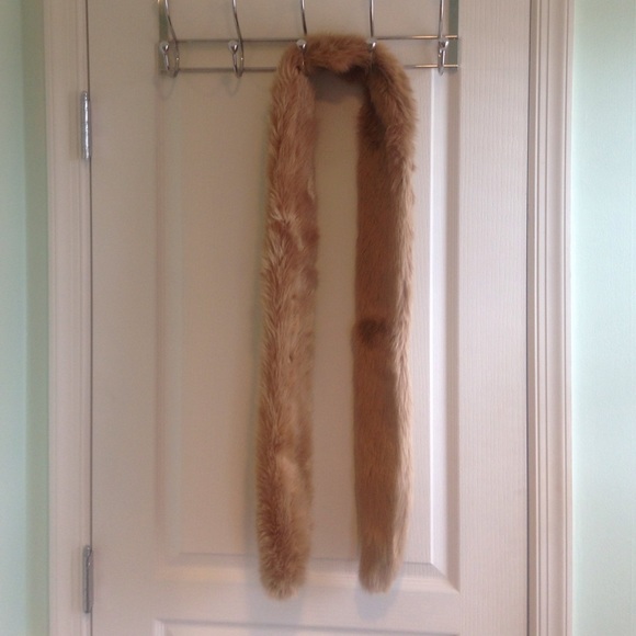 Faux fur scarf