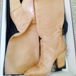 Vic Genuine Leather high heel boots