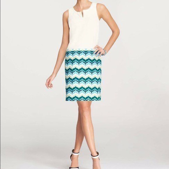 Ann Taylor retro shift dress
