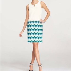 Ann Taylor retro shift dress