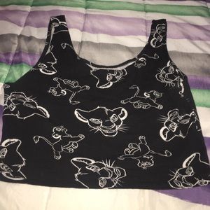 Disney's The Lion King Crop Top