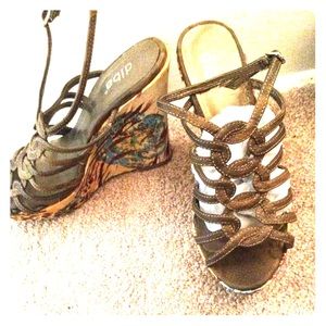 Super unique, urban wedges