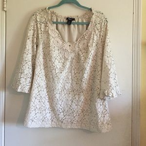 Lace tunic