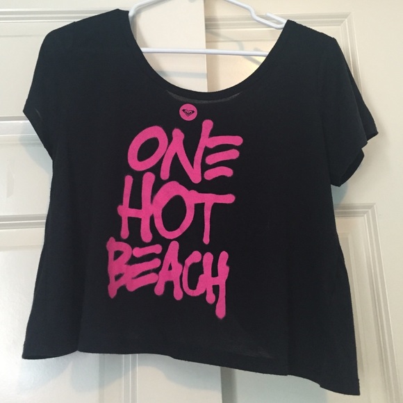Roxy cropped tee