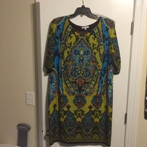 Beautiful shift dress!  Size 22W