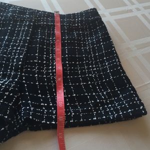 Nwot black/white Forever21 shorts, size S