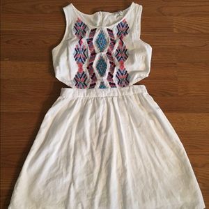 AEO cut out Aztec dress