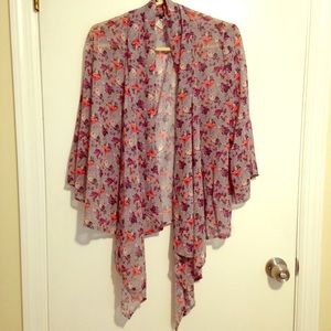 Wet Seal Floral Kimono