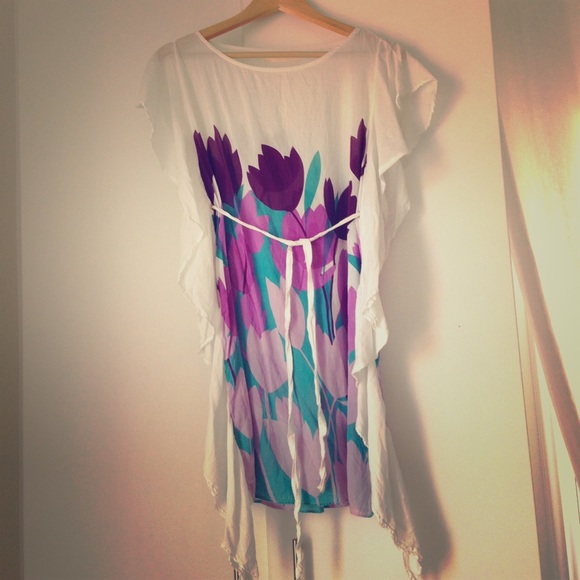 Pretty Floral Kaftan dress