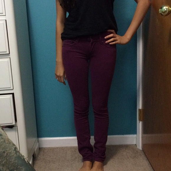 Burgundy Pants