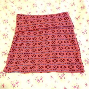 Nollie Fold over waist skirt