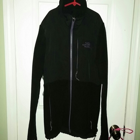 Black North Face coat fleece. Women's XS