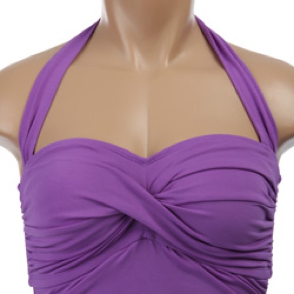 JANTZEN - One Piece Purple Bathing Suit