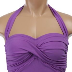 JANTZEN - One Piece Purple Bathing Suit