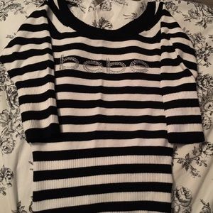 3/4 sleeve Bebe Sweater top