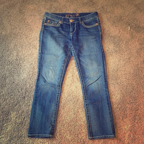 Cropped jeans!