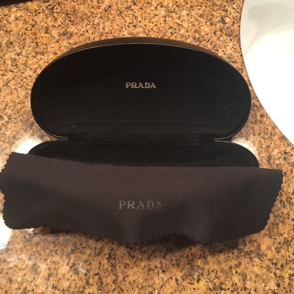 Prada sunglasses case!