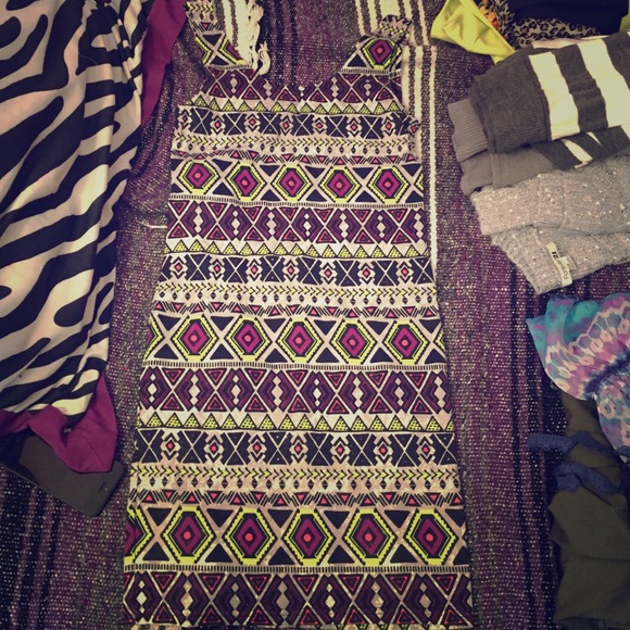 xs party Aztec dress