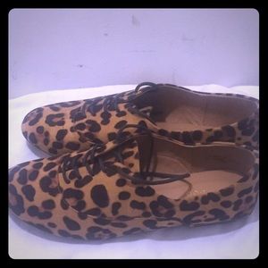 Leopard Print Flats