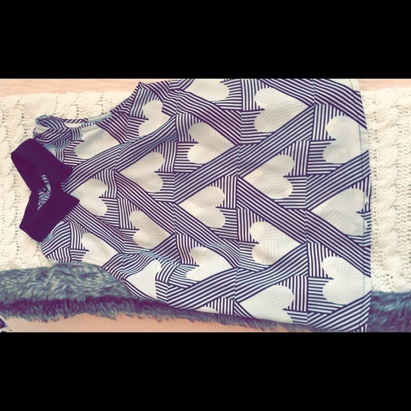 Top shop Peter Pan collared  top