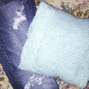 Roxy Mint Blue Sweater