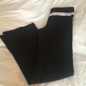 LuluLemon Pants - reversible to solid black.