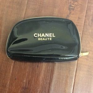 CHANEL makeup bag.