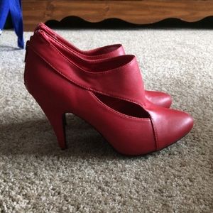 Brand New Red Booties
