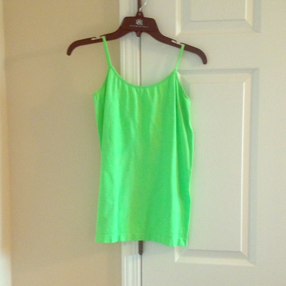 Lime green cami
