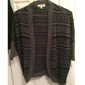 Cute tribal open cardigan