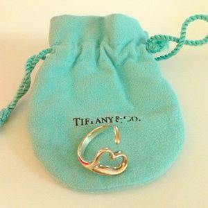 Tiffany open heart ring